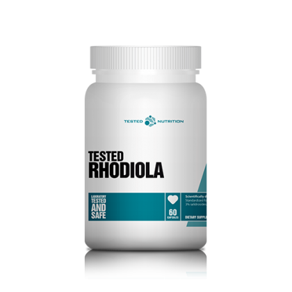 Rhodiola Rosea 60 caps 500mg Tested Nutrition